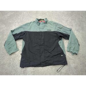 Timberland Windbreaker Jacket Mens XL Full Zip Outdoor‎ Performance Lined